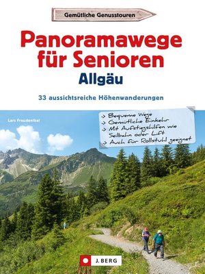 cover image of Panoramawege für Senioren Allgäu